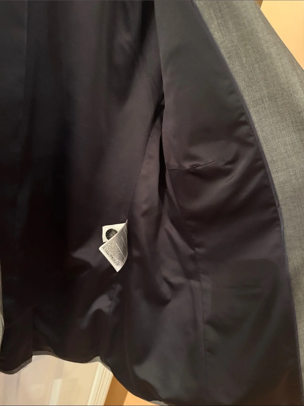 Banana Republic Women’s Gray Single-Button Tailored Blazer